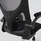 Kit 2 Cadeira De Escritório Giratória Preta Com Rodinhas Cor Preto